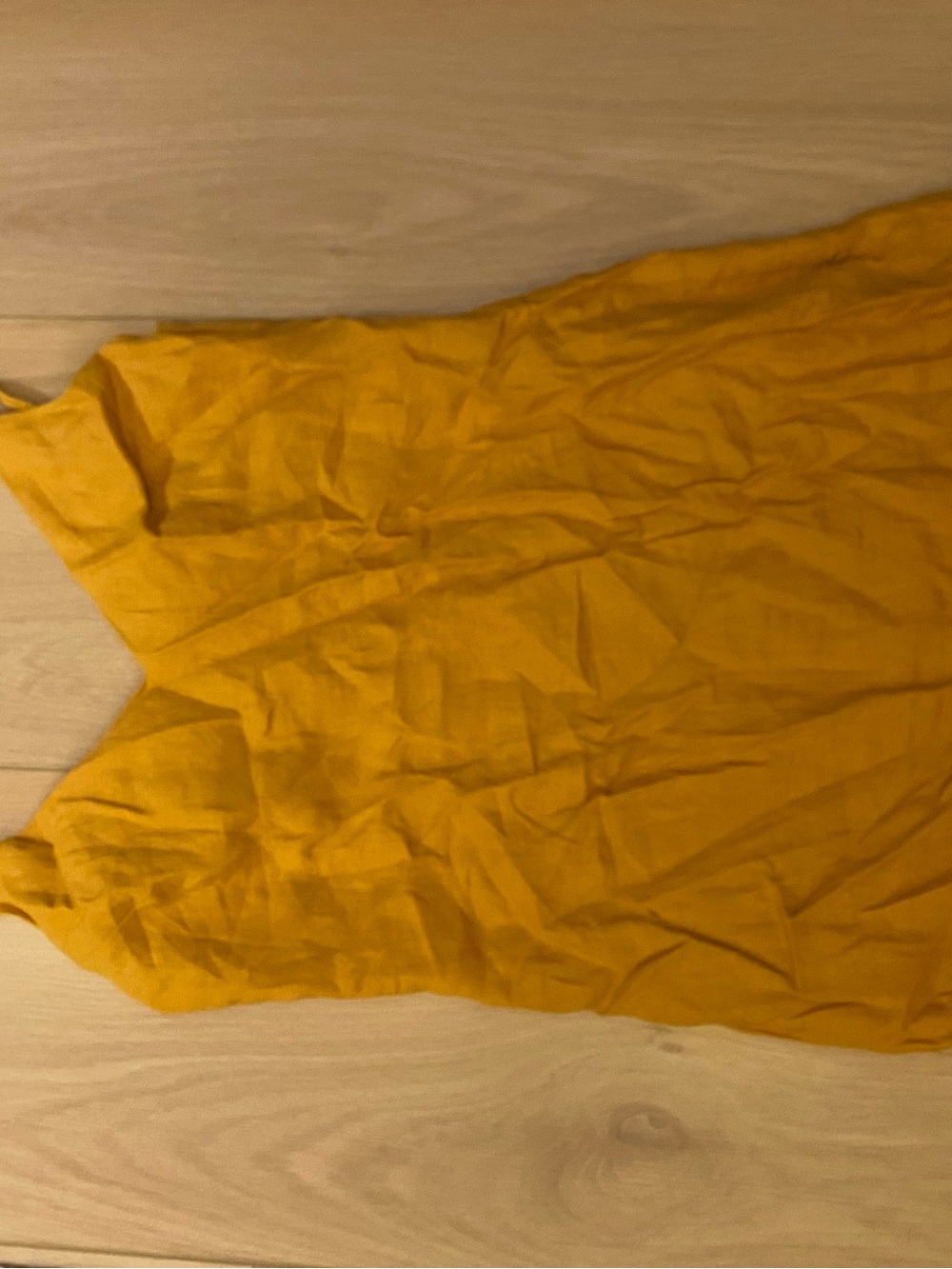 Reformation 100% Linen Dress in Ochre- NWOT